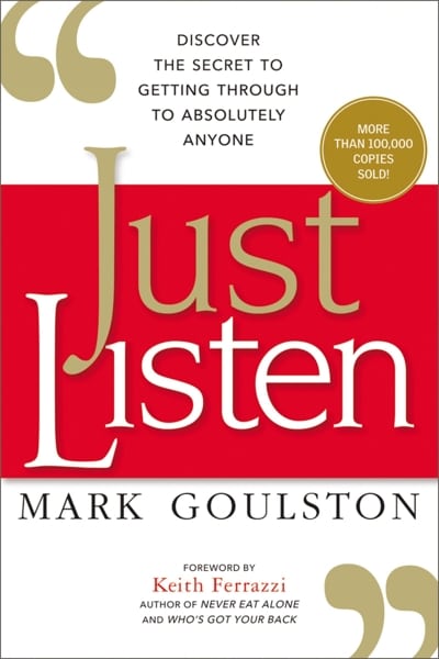 Just Listen - Book Review from Hewsons Executive Coaching