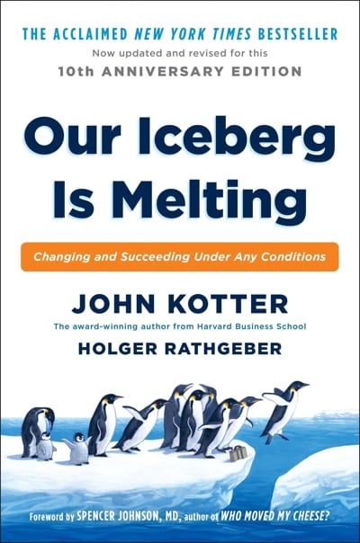 book review of our iceberg is melting